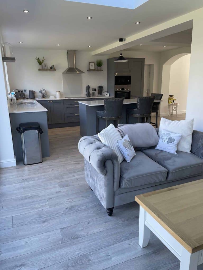 rear extension kitchen remodelling